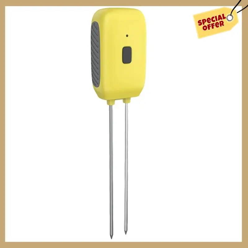 Tuya الذكية بلوتوث اختبار التربة درجة الحرارة مقياس الرطوبة مقاوم للماء مقياس الحرارة والرطوبة أتمتة كاشف الري-WMAN