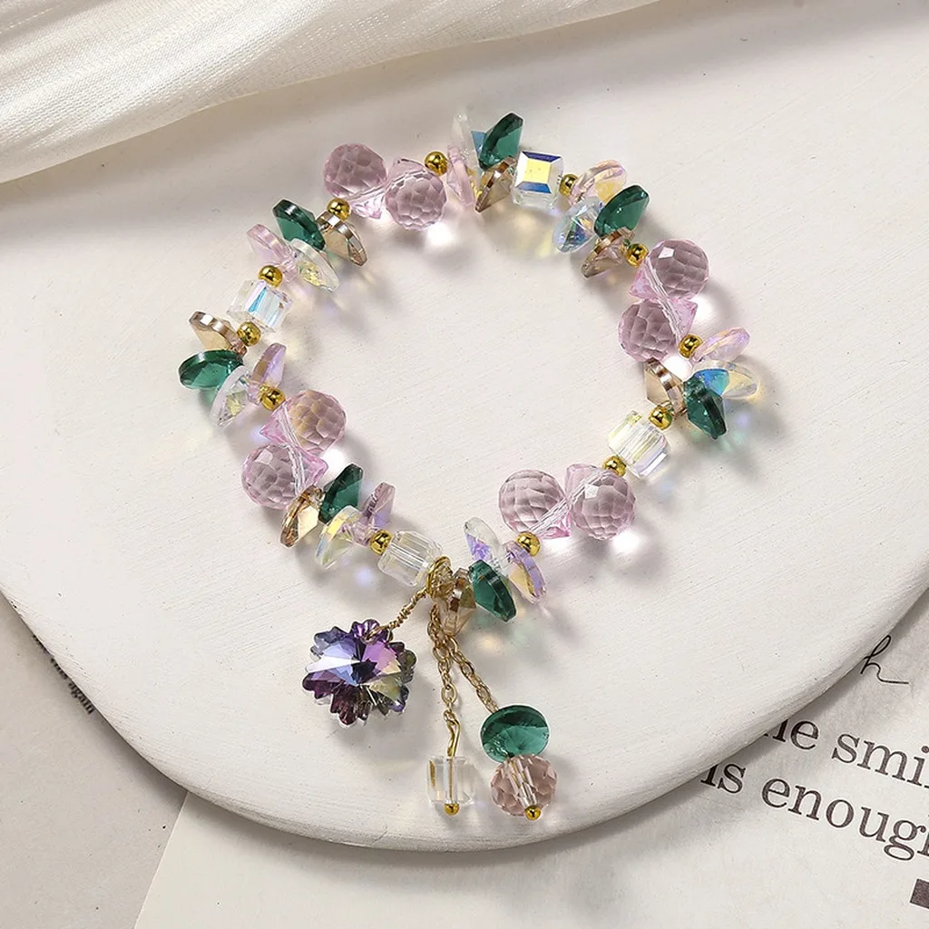 Handcrafted Bracelet Lightweight Women Bracelet Fashion Bracelet Versatile For Relatives Friend Gatherings Daily Outings