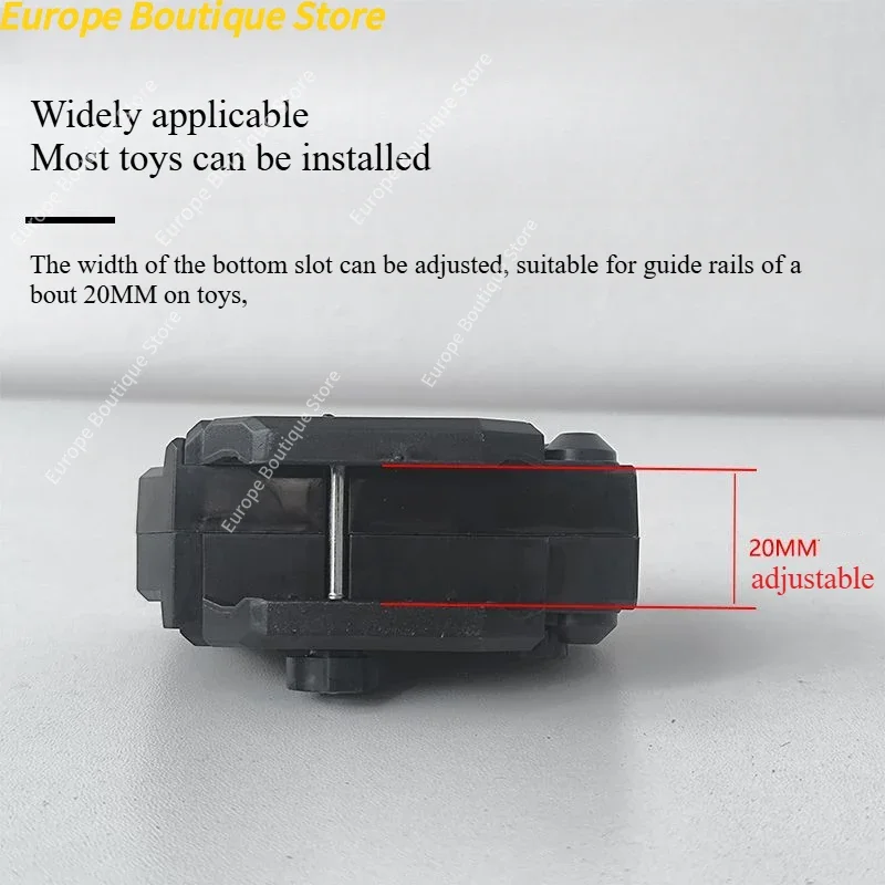 2026 أجزاء البصر الجديدة للأطفال ملحقات المسدس لعبة مصباح يدوي نطاق جبل 20 مللي متر السكك الحديدية #5