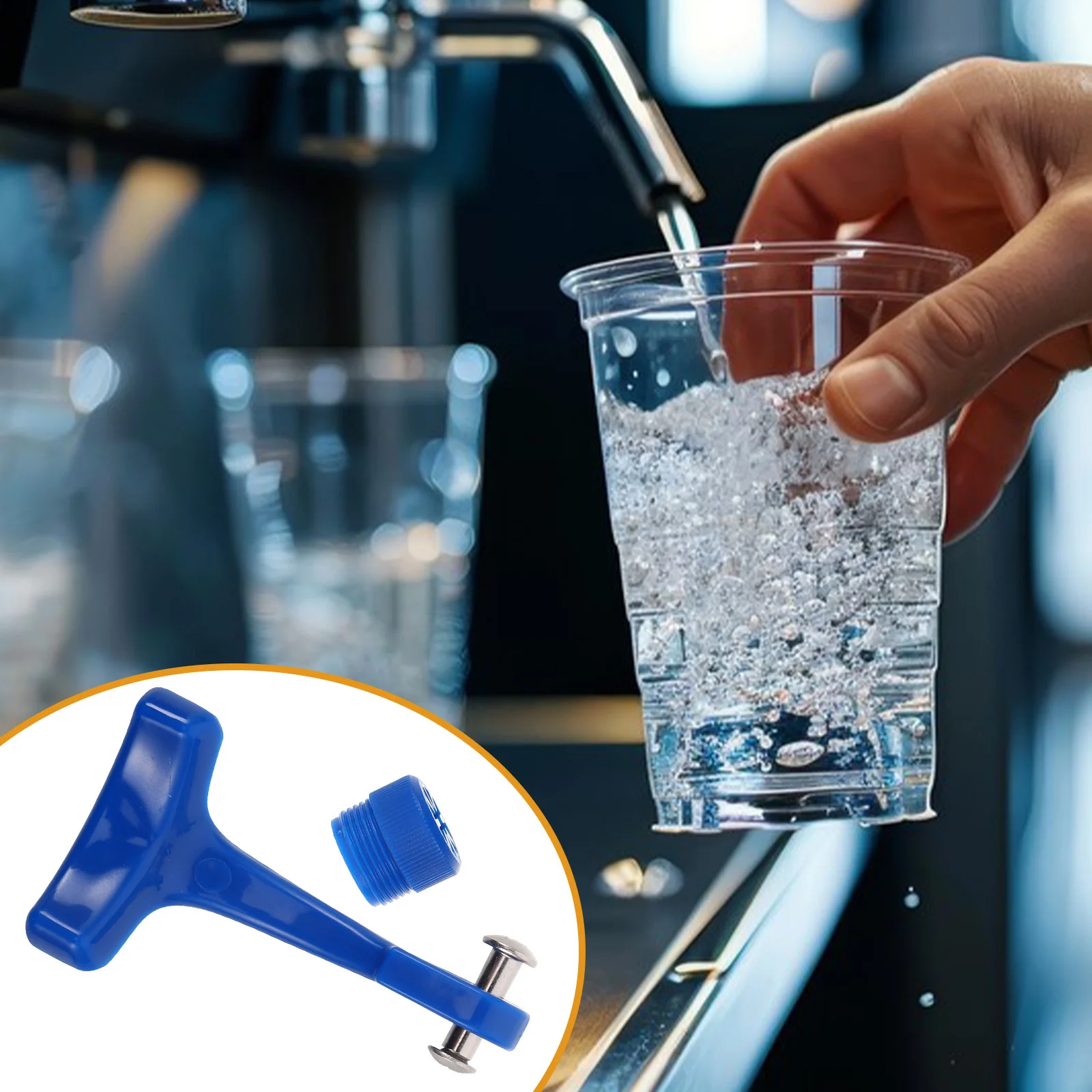 

Крепление для смесителя для кухонной раковины, кран для воды, сменный стержень для кафе, ресторана, бара, отеля, стеклянный наполнитель