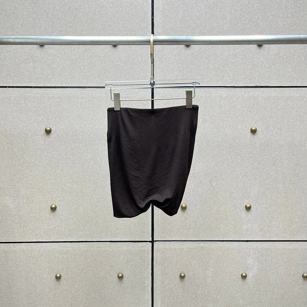 

Женская облегающая юбка с перекрестной плиссировкой, минималистичная элегантная мини-юбка для поездок на работу, новинка весны 2026, стиль Y2K