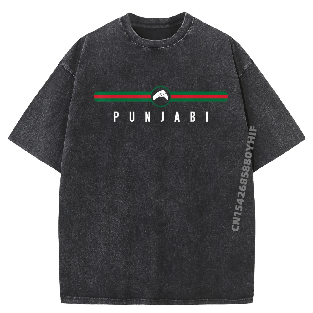 

Punjabi Motivational Bollywood Sarcastic Memes Fashion T Shirt Streetwear Washed T Shirt For Men Hip Hop