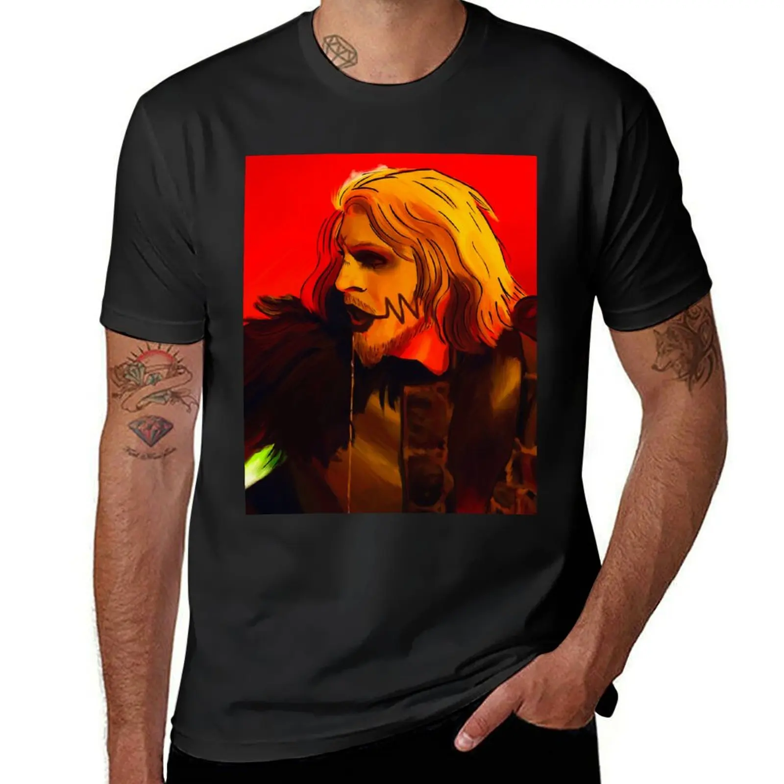 john 5 T-Shirt tops heavyweights fruit of the loom mens t shirts