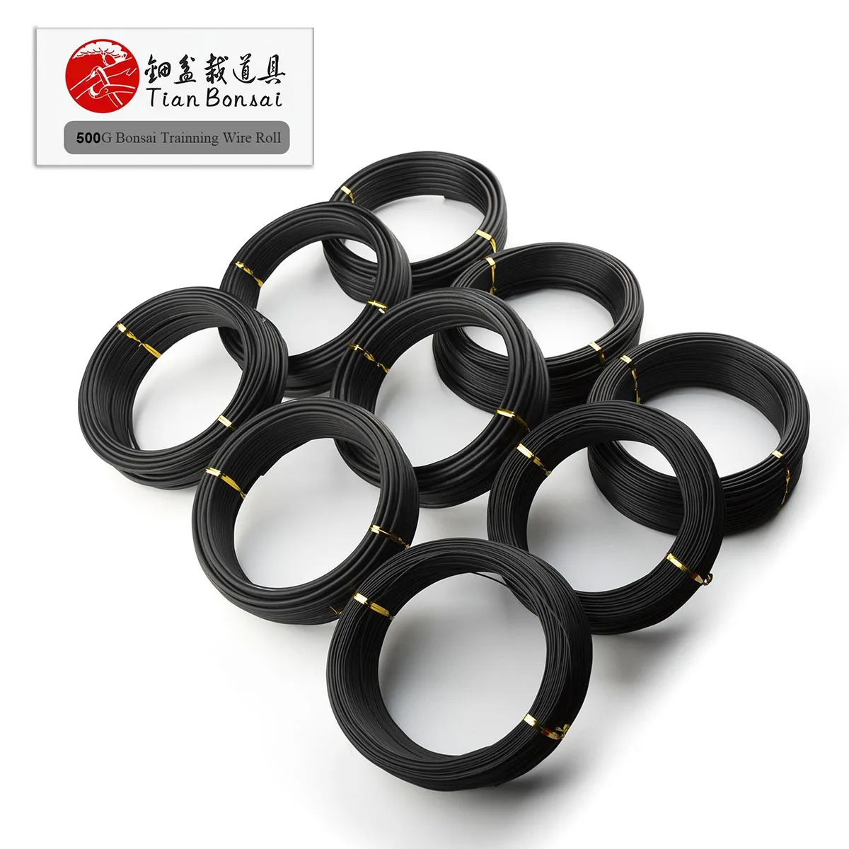 500G/Roll Bonsai Wire Roll Diameter Bonsai Tools Aluminum Bonsai Training Wire