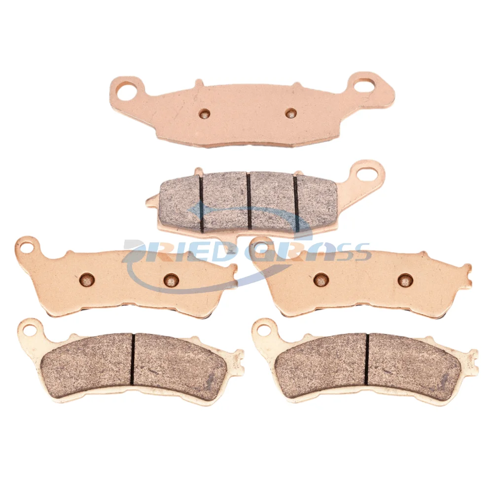 Motorcycle front and rear sintered metal brake pads for Suzuki VLR1800/C1800R/C1800RT Intruder 2008-2013