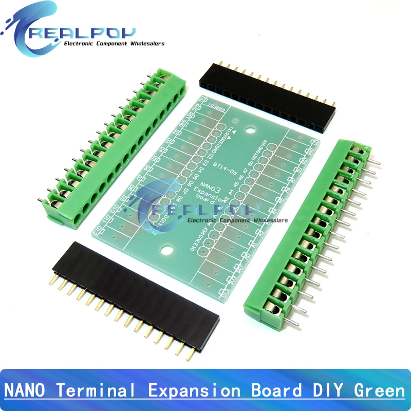 NANO V3.0 3.0 Controller Terminal Adapter Expansion Board NANO IO Shield Simple Extension Plate For Arduino AVR ATMEGA328P DIY