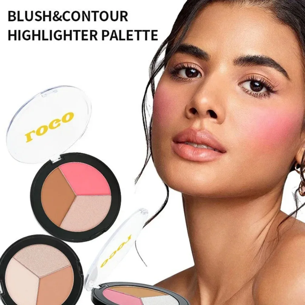 Private Label Aangepast logo Vegan DIY Concealer Contourpalet Make-up Groothandel Neusschaduw Gezicht Markeerstift Cosmetisch