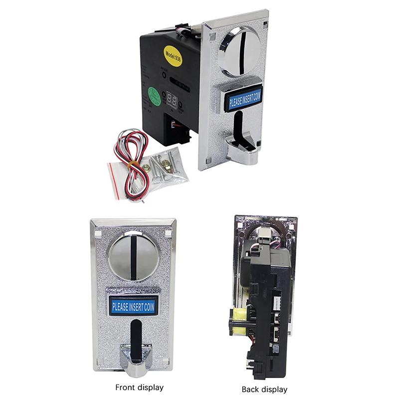 

1 шт., диспенсер для монет с несколькими валютами и иностранной валютой, распродажа и машина для воды, аксессуары для игровых автоматов, диспенсер для монет