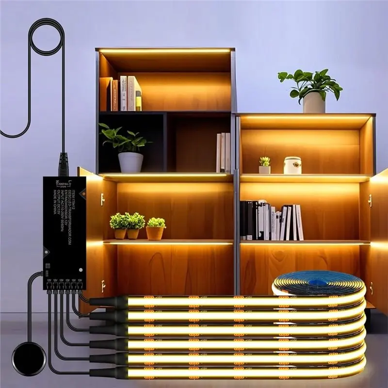 A19F-COB LED Strip Light Kit - Parallel Connection U.S. US Plug