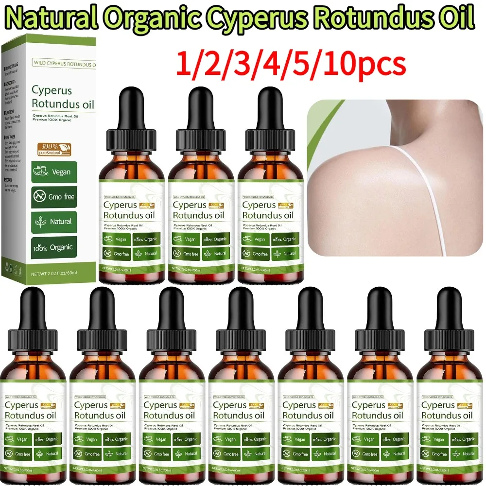 Natural Cyperus Rotundus Hair Removal Oil Gentle Care Reduces Body Hair Growth Moisturizing Nourishing Hair Removal Care Oil