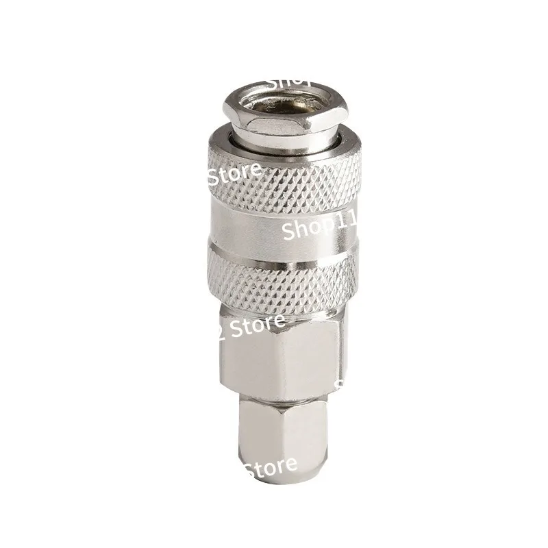 Self-locking Quick Connector, Tracheal Internal and External Thread, Male and Female Head, Pneumatic Tool, Long Tail Plug Head