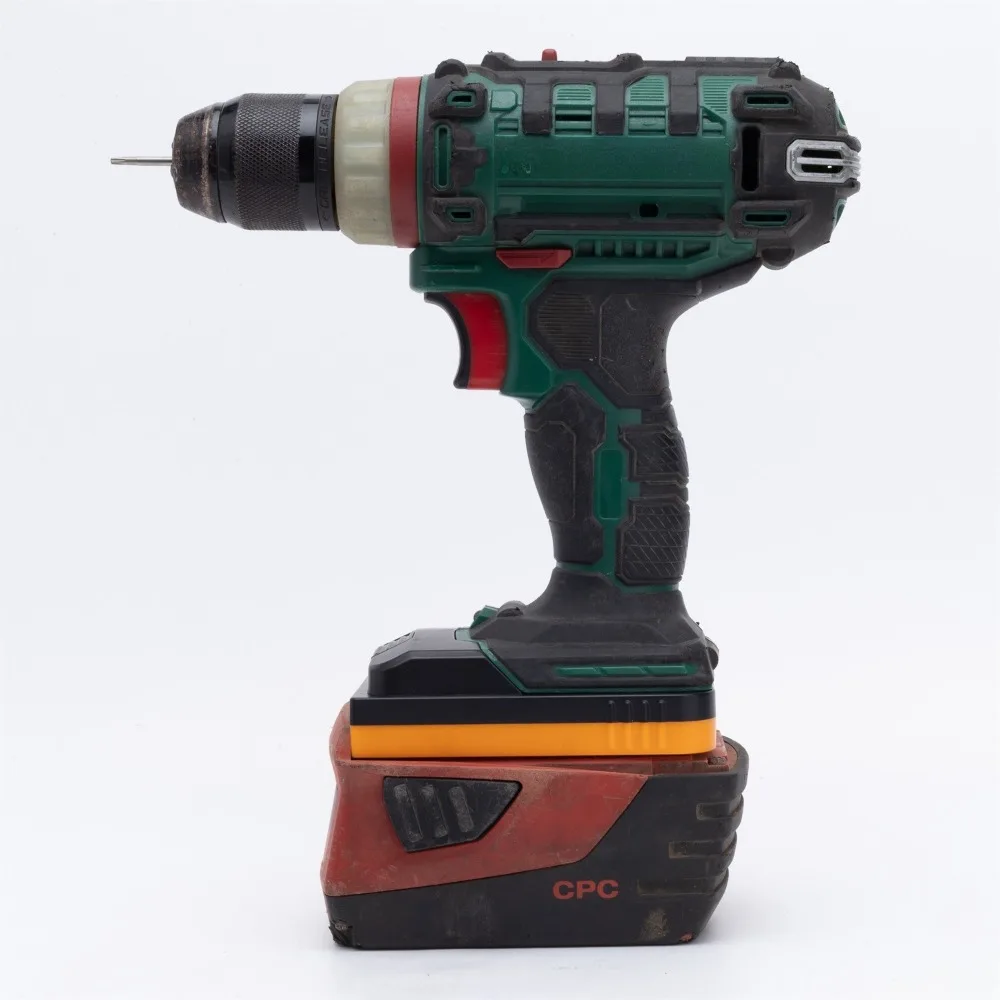 Para hilti 22v b22 (B22-2.6, B22-4.0, B22-8.0) bateria de íon-lítio para parkside x20v adaptador/conversor de ferramentas de broca sem fio (apenas adaptador)