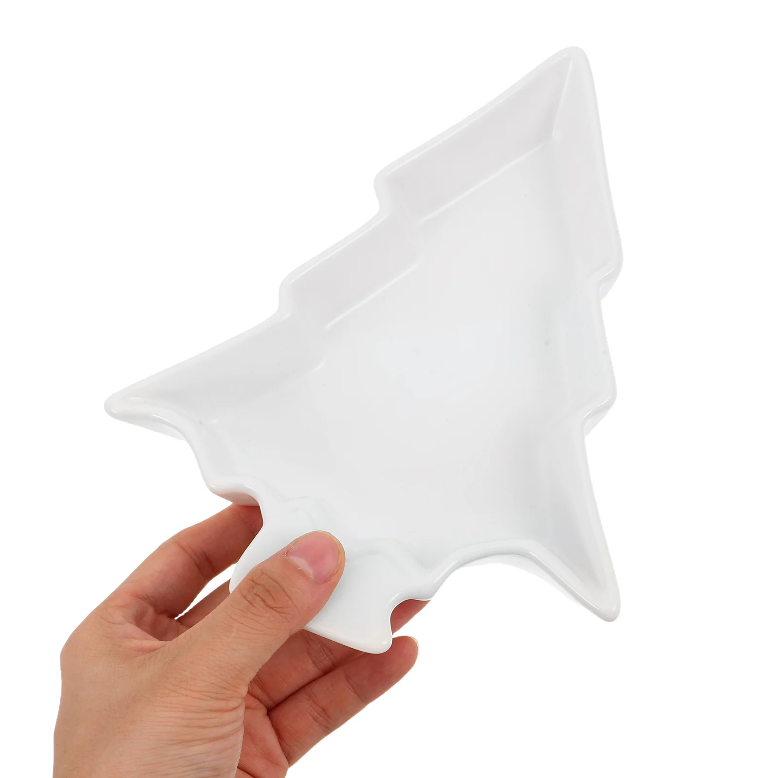 

Christmas Tree Platter Ceramic Nordic Style Festive Snack Tray Holiday Party Dessert Appetizer Board Christmas Tree Platter