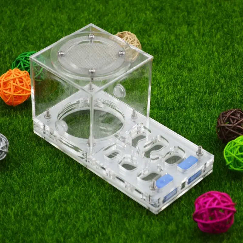 

14*8*7cm moisture with feeding area ant nest ,ant farm acryl, insect ant nests villa advanced mania for house ants