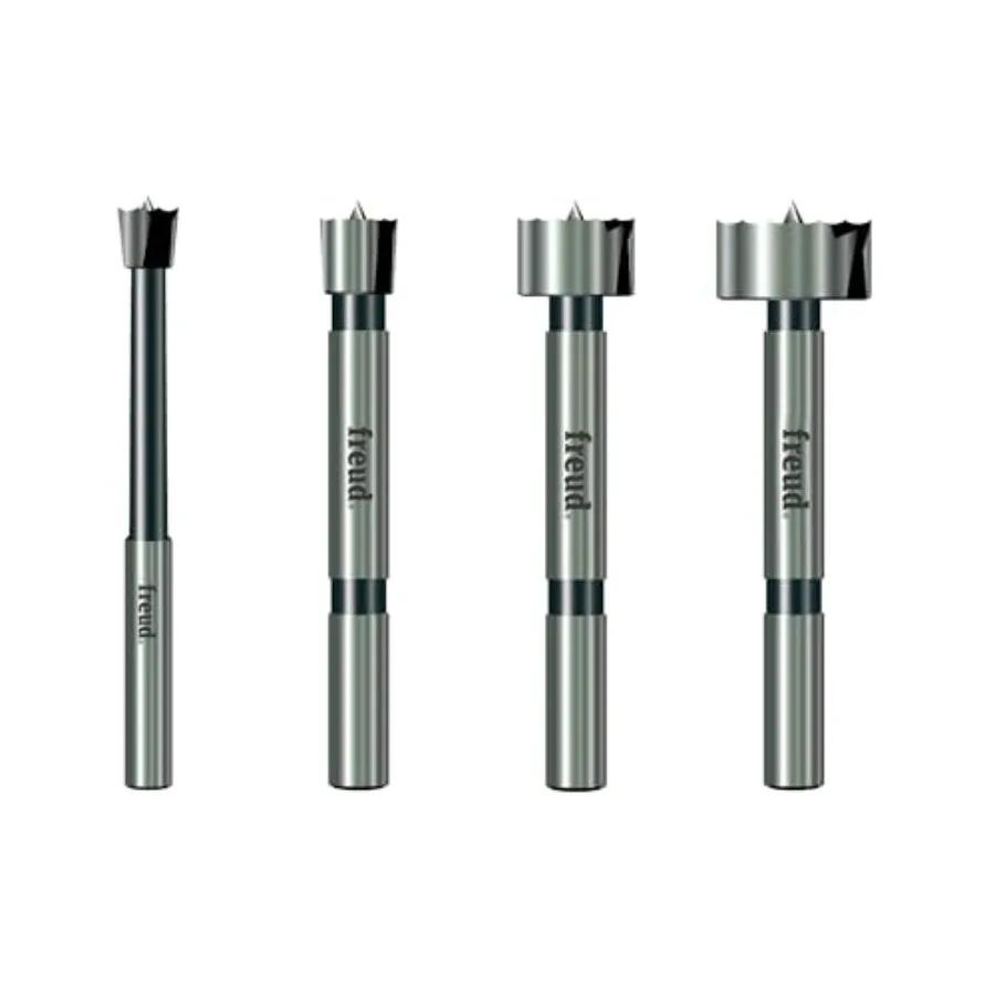 

PB-104: 1/4" to 1" Dia. 4 Pcs. Forstner Bit Set