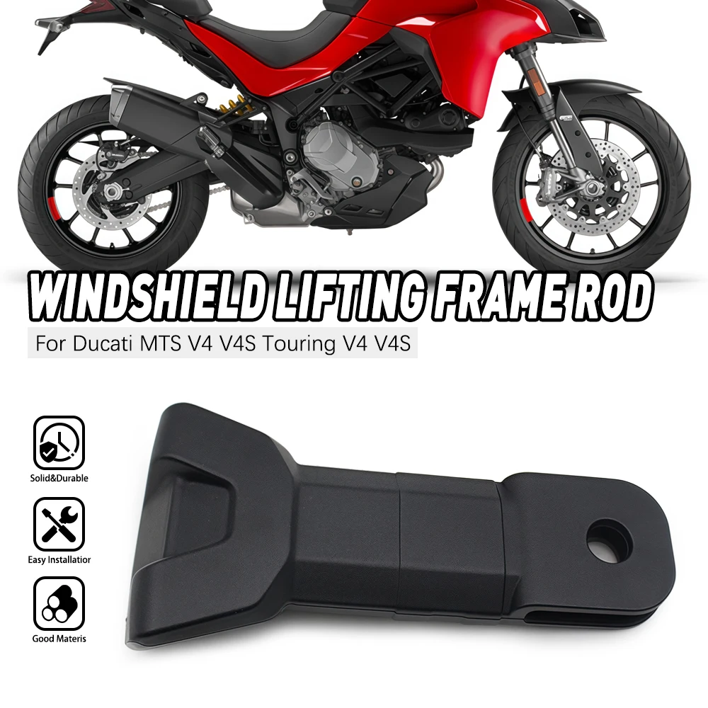 

V4 Motorcycle Windshield Windscreen Wind Deflector Lifting Mount Bracket For Ducati Multistrada V4S