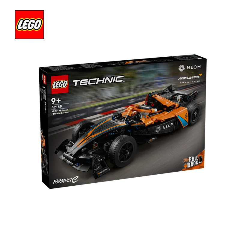 

Конструктор LEGO 42169: Механическая сборная модель гоночного автомобиля McLaren, детская игрушка для сборки