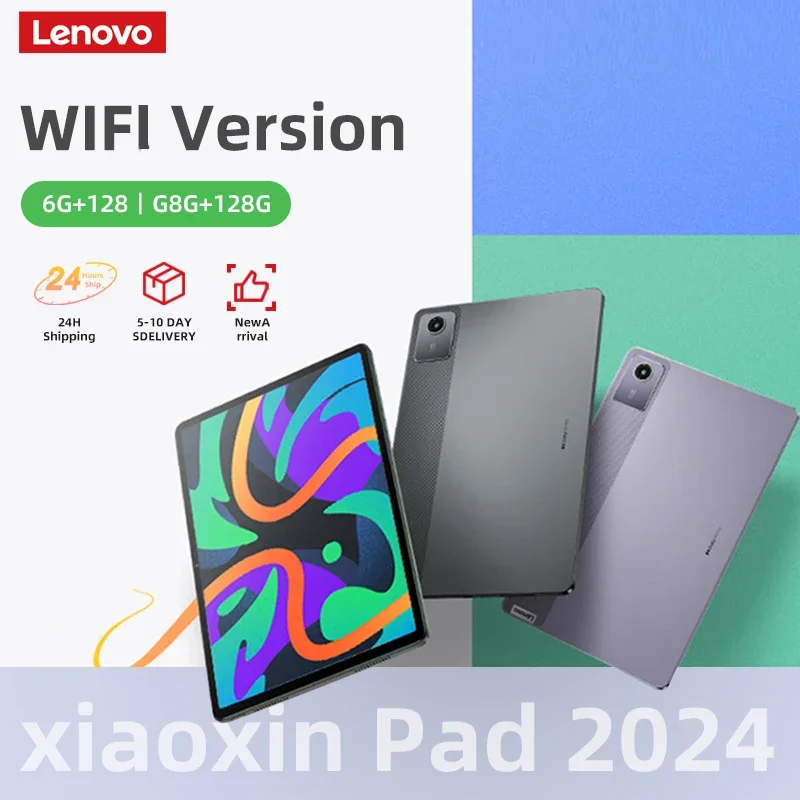 

Global Firmware Lenovo Tab Xiaoxin Pad 2024 11'' 6GB / 8GB RAM 128GB ROM Snapdragon 685 7040mAh Battery Wifi Google Play Tablet