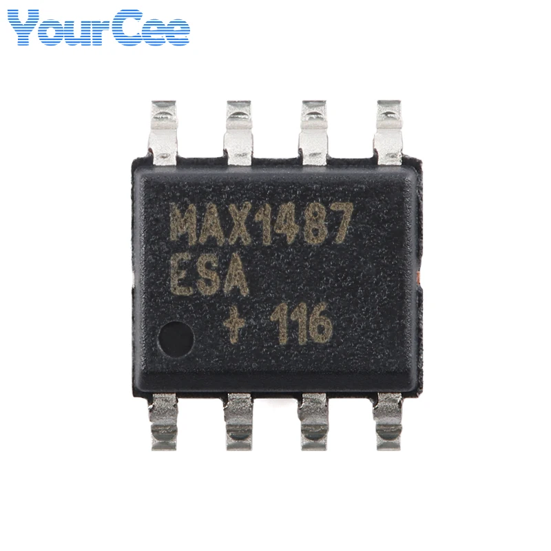 MAX1487ESA+T SOIC-8 MAX1487ESAT MAX1487 Swing Rate Limited Low Power RS-485/RS-422 Transceiver Chip IC