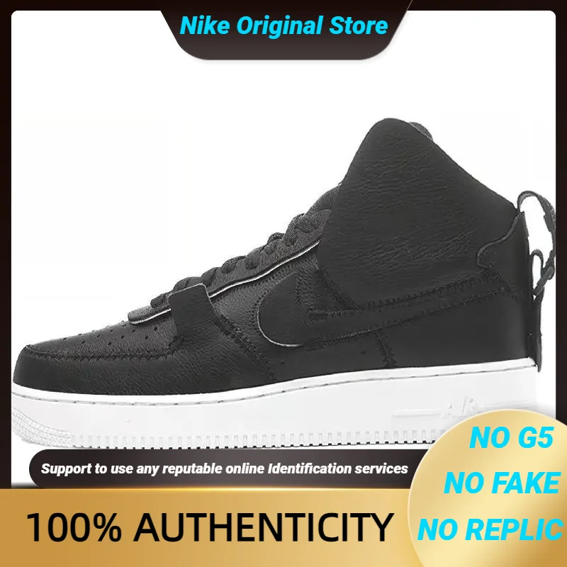 

Nike Air Force 1 High PSNY Black Sneakers shoes AO9292-002 With Original Box