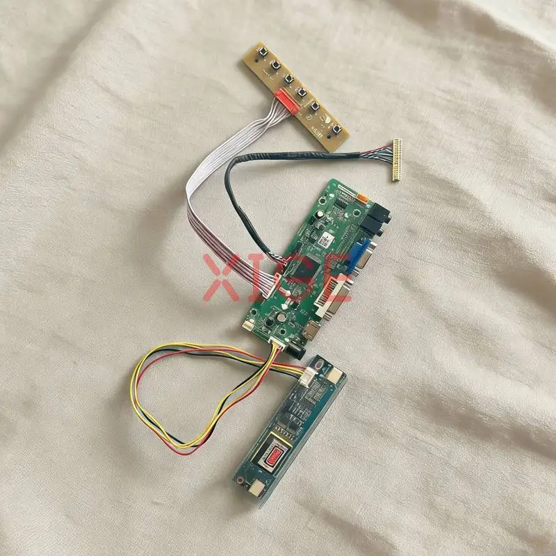

Screen Drive Controller Board Fit M170E8 CLAA170EA10 M170EG01 M170ETN01 1280x1024 VGA DVI HDMI 30 Pins LVDS 2-CCFL 1280*1024 Kit