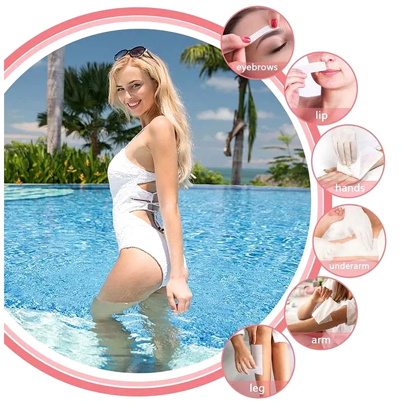 for Women Men Body Leg Arm Lip Epilator Strip Paper Roll High Quality Nonwoven Hair Removal Wax Paper 2026