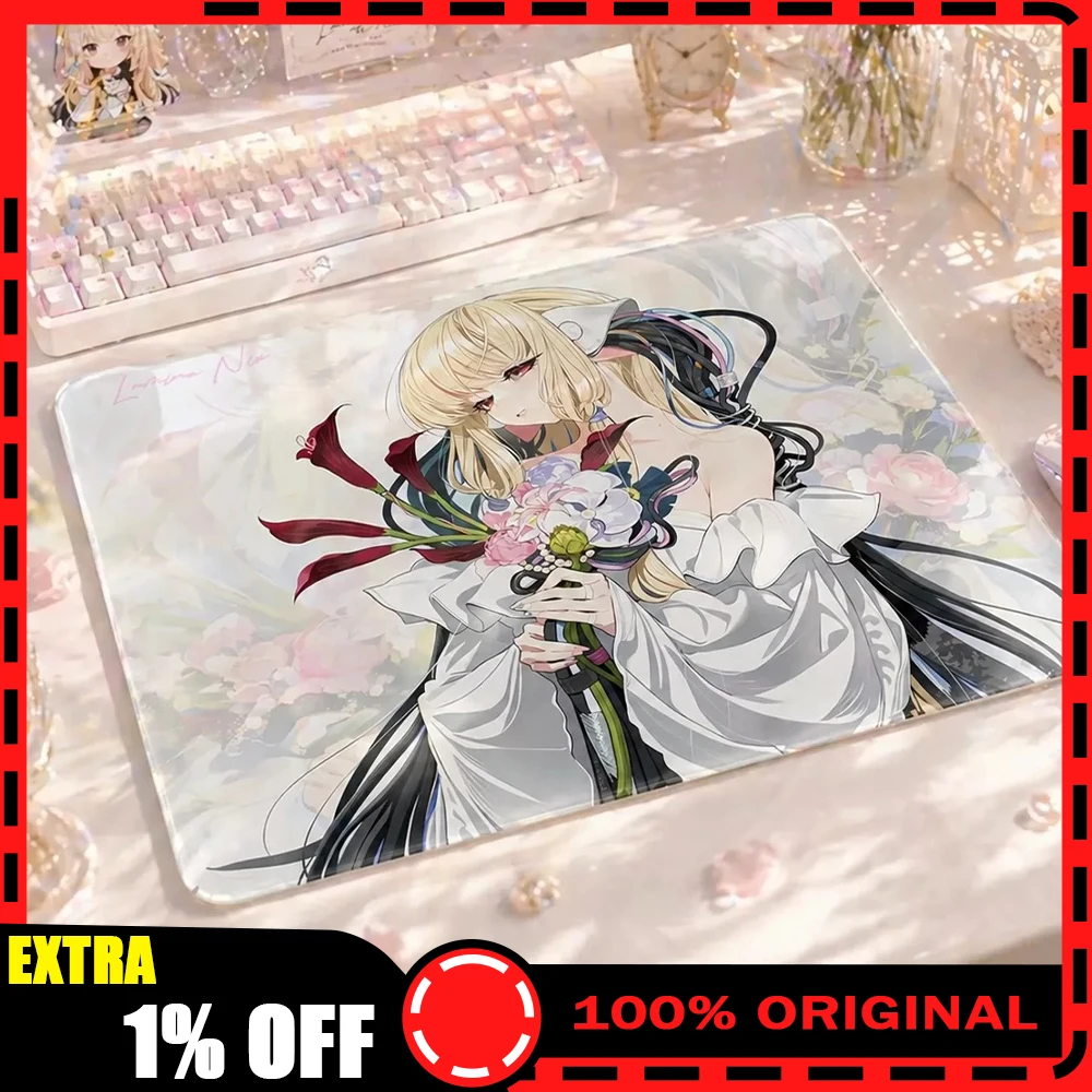 PAN Esports Lumina Nix Glass Gaming Mousepad  FPS Both Speed And Smoothness Mouse Pad For VALORANT TTK APEX CSGO PC Accessories