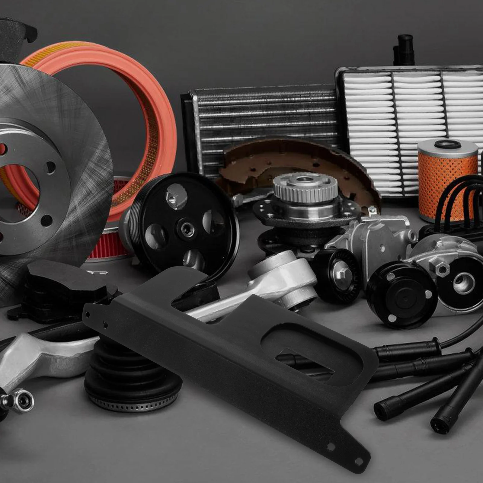 

Bumper Protection Cover Car Back Protector Plate Scratch Impact Resistant Durable Plastic Exterior Connector Surround Panel Rear