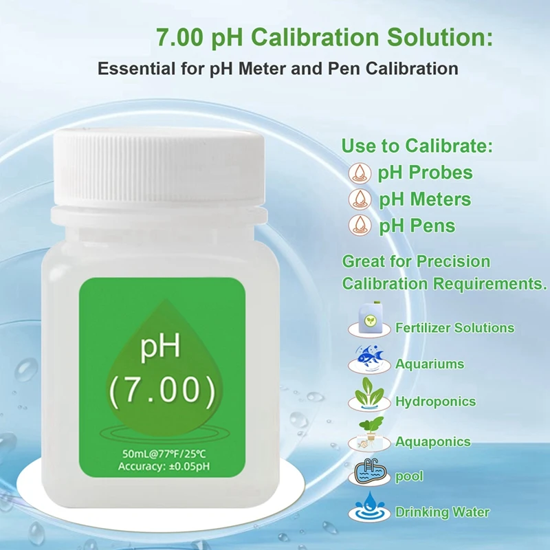 PH Meter Calibration Solution 4.0 7.0 10.01 PH Pens Calibration Solution Probe Liquids PH Calibration Solution Set