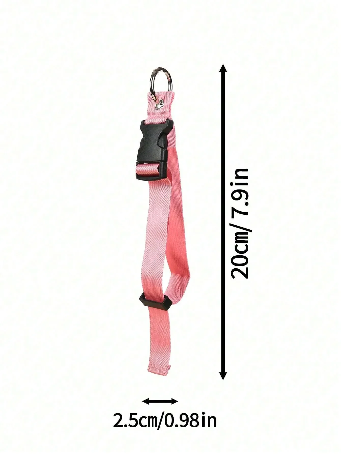 Draagbare anti-diefstal bagageriem Duurzame buitengesp Heren Dames Rugzakclip Must-have Reiscadeautas Tags voor bagage