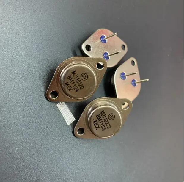 

2pair/lot Original MJ11032G MJ11033G 50A/120V/300W Gold Sealed Audio Pair Tube Darlington Bipolar Tube free shipping