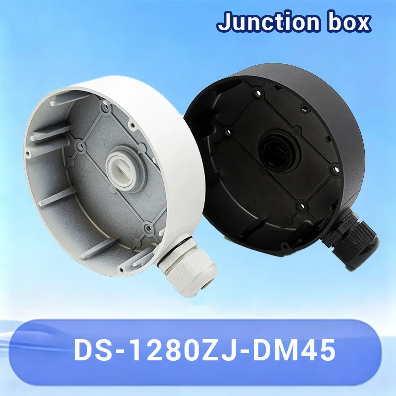 Hikvision DS-1280ZJ-DM45 Junction Box Aluminum Alloy CCTV Camera Mount Bracket Waterproof Indoor Outdoor Use