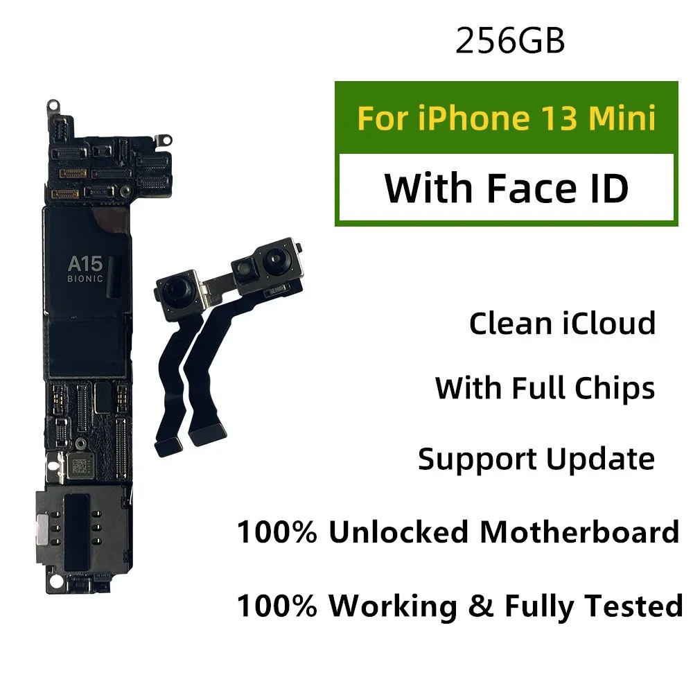 iPhone 13 Pro Max用100%ロック解除済みマザーボード（Face IDあり