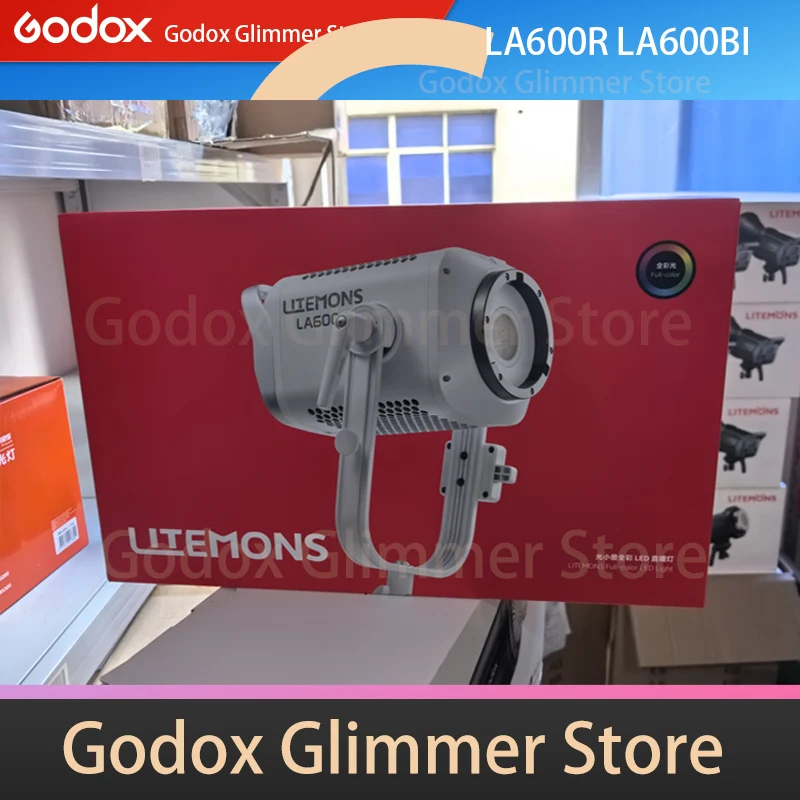 Godox 600w RGB Full-color LED COB Video Light LA600R LA600BI supports multiple modes such as HSI/RGBW/GEL/FX