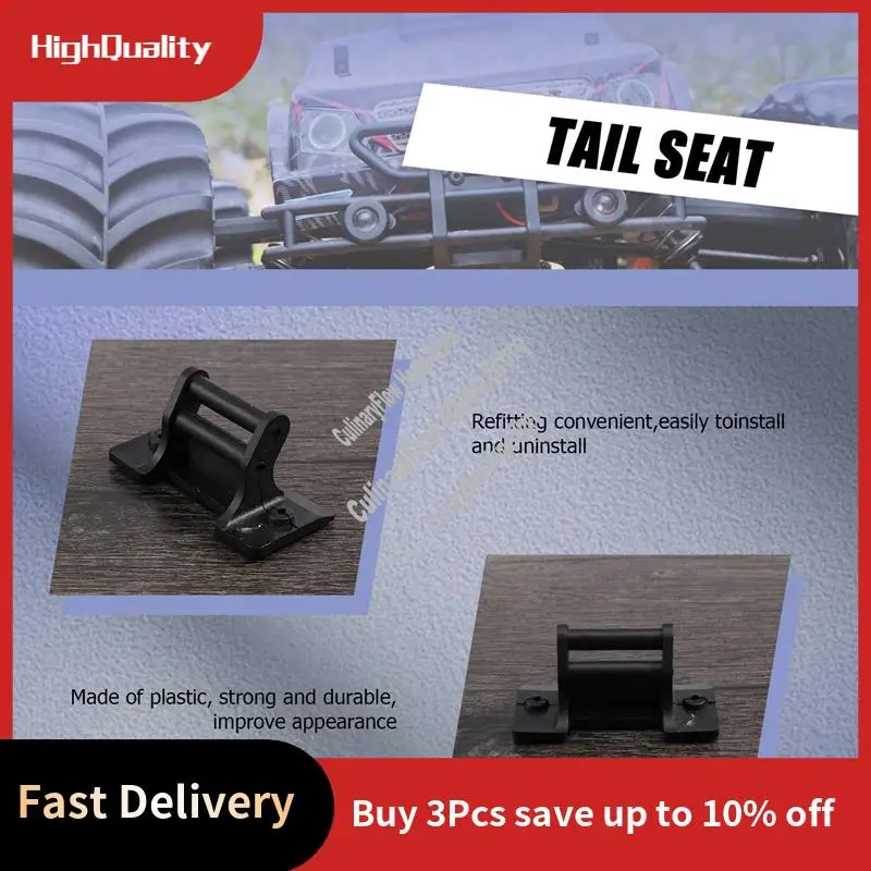 Venda de verão assento empennage asa traseira assento eb1009 para jlb racing cheetah 1/10 sem escova rc peças de carro acessórios