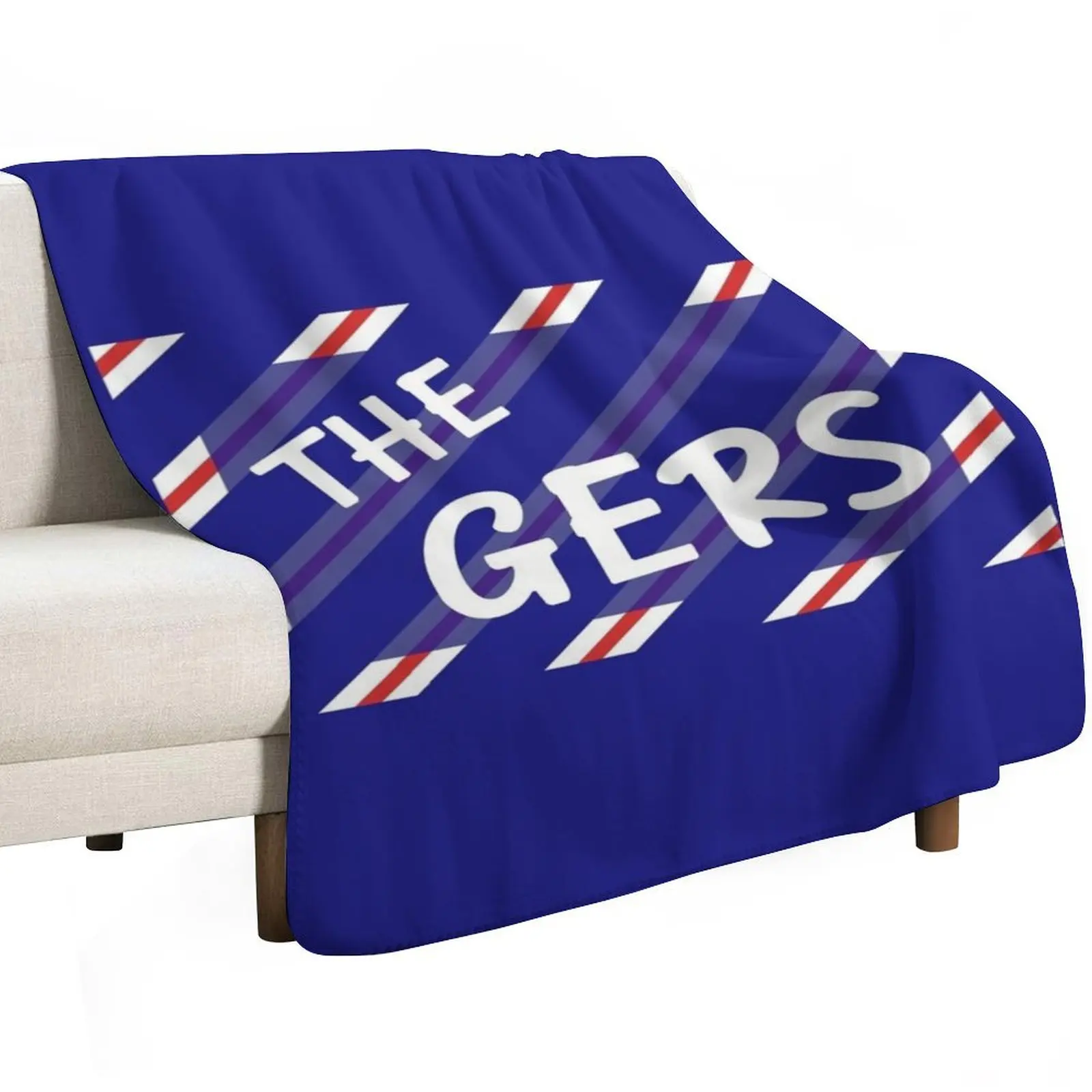 Glasgow Gers Watp Throw Blanket Tourist Retros manga Thin Sofa halloween Blankets