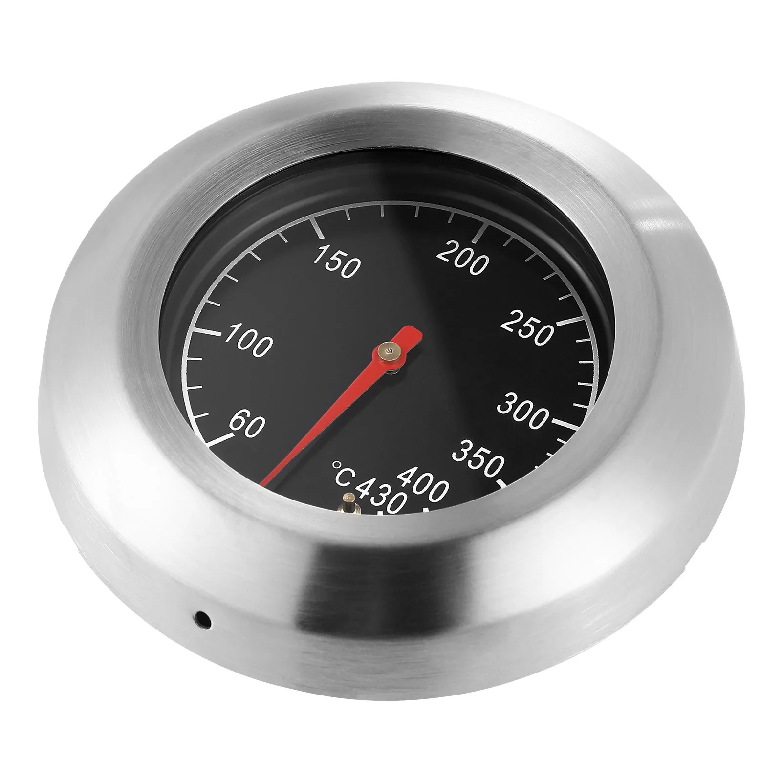 Large Dial Oven Thermometer Stainless Steel Bbq Temperature Gauge Heat Indicator for Grill Smoker Temperature Monitoring