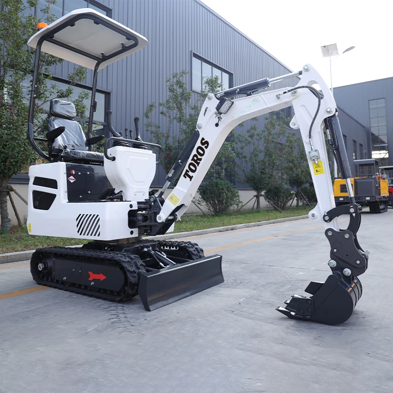 TOROS Customized Mini Excavator 1.2 Ton High quality Mini Bagger Small Excavator Diesel Mini Excavator 1 ton