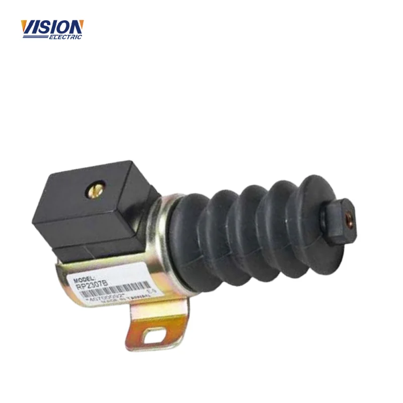 12V Pull Push Stop Solenoid Switch RP-2307 RP2307B 40700092 Diesel Engine Part for Diesel Generator