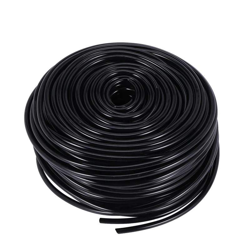 

200Ft 1/4 Inch Blank Distribution Tubing Drip Irrigation Hose Garden Watering Tube Line