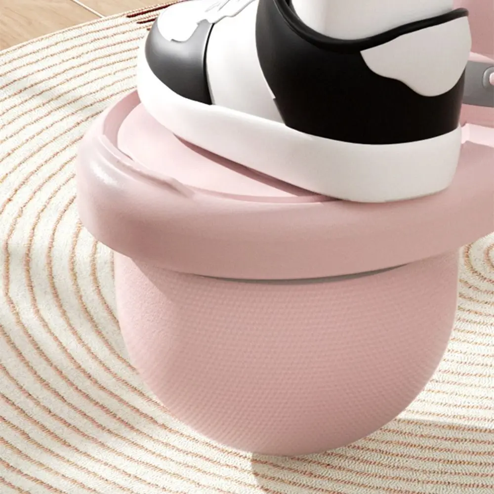 Panda dos desenhos animados saltando bola brinquedos com alça bola dupla ao ar livre saltando bola de alta resiliência durável elástico equilíbrio bola brinquedos