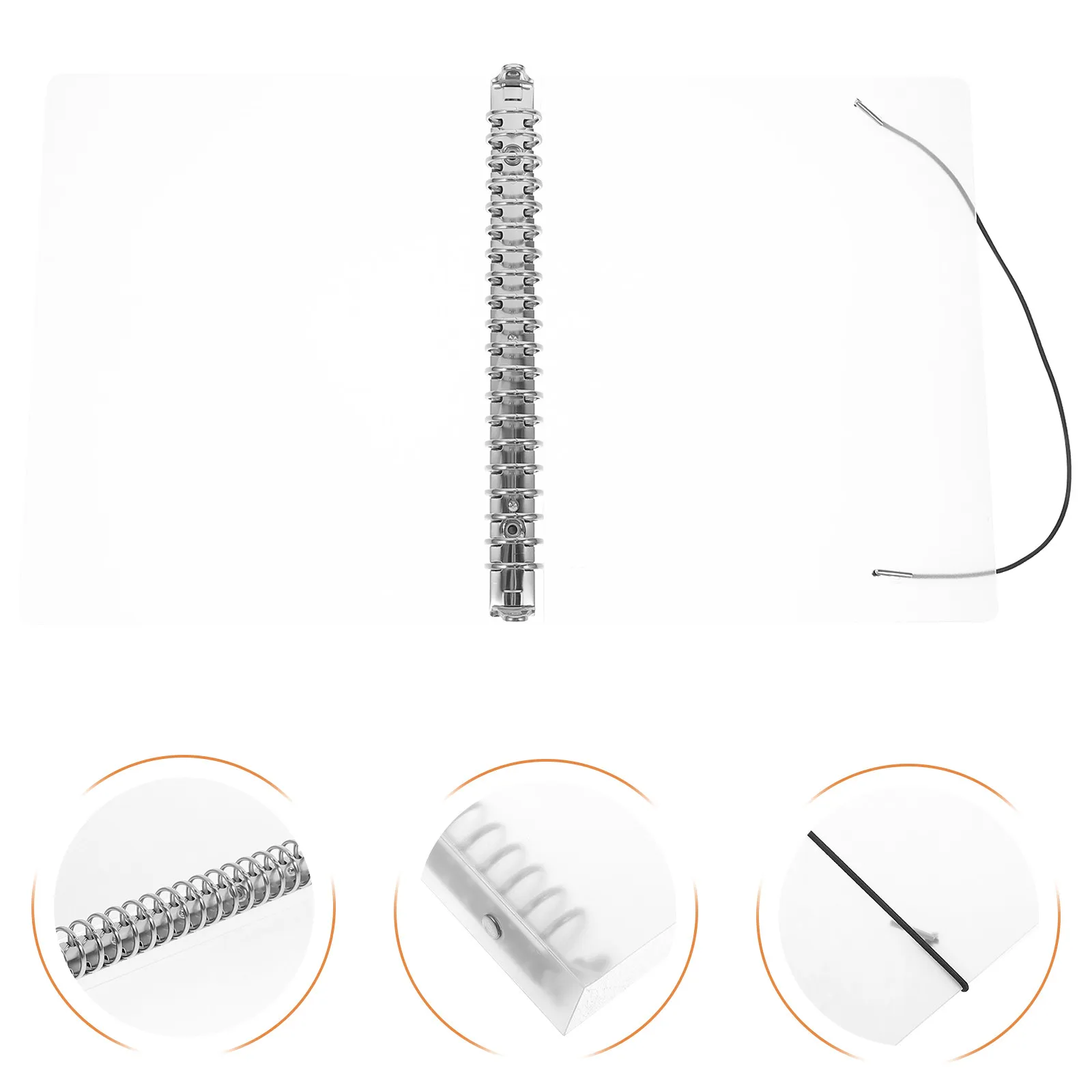 

Прочная прозрачная обложка для блокнота из полипропилена, устойчивая к царапинам, легко моющаяся, для деловых планеров и творческого письма