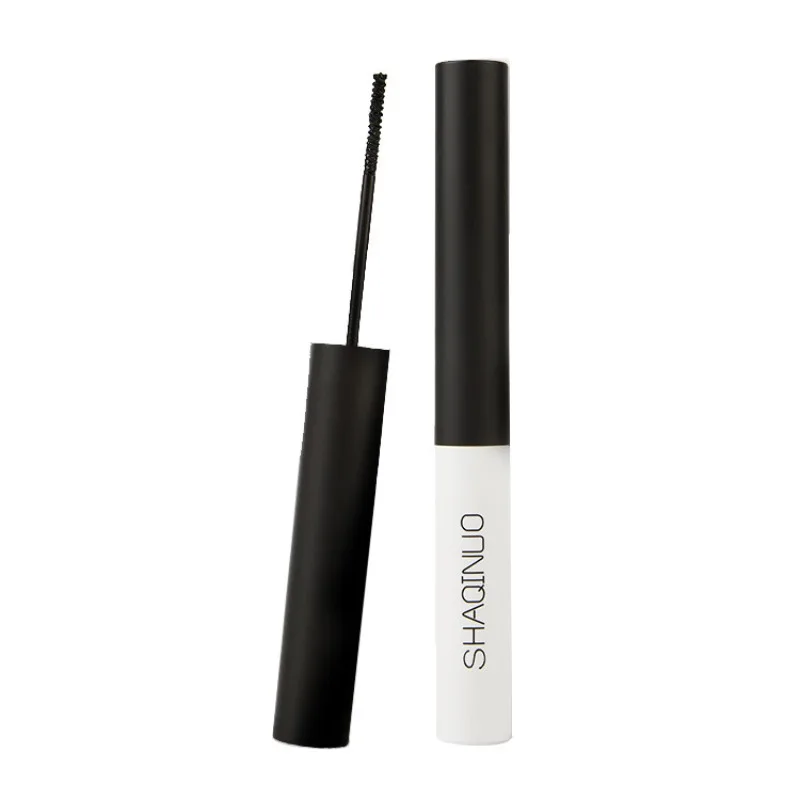 ブラック ホワイト チューブ マスカラ マイクロファイン ブラシ ナチュラル ボリューム カール 汚れ防止 24 時間着用 敏感な目にも防水 日常使用