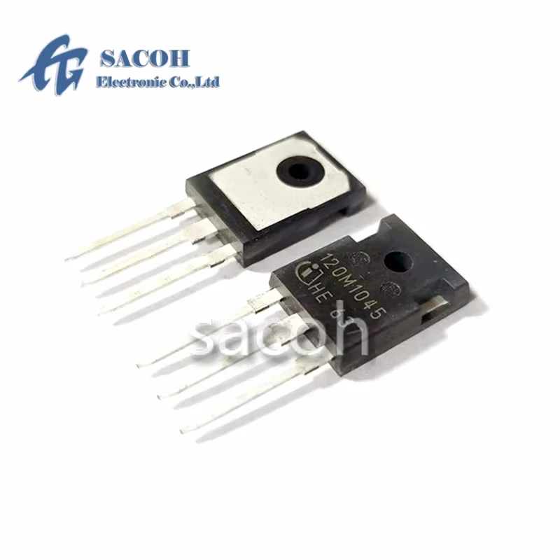 

Refurbished Original 1Pcs/Lot IMW120R045M1 120M1045 TO-247 1200V 52A MOSFET Silicon Carbide Field-effect Transistor