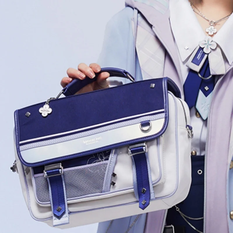

В наличии Официальная оригинальная сумка Mihoyo Honkai Star Rail Bag 7 марта, униформа серии Impression, холщовая сумка Doujin