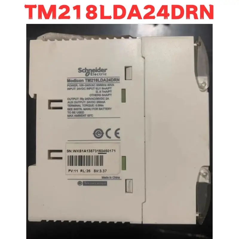 ПЛК TM218LDA24DRN протестирован в порядке