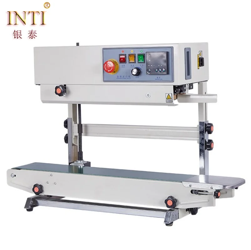 Yintai FR-770 Vertical Sealing Machine Automatic Continuous Film Sealing Machine Plastic Aluminum Foil Bag Printing Sea