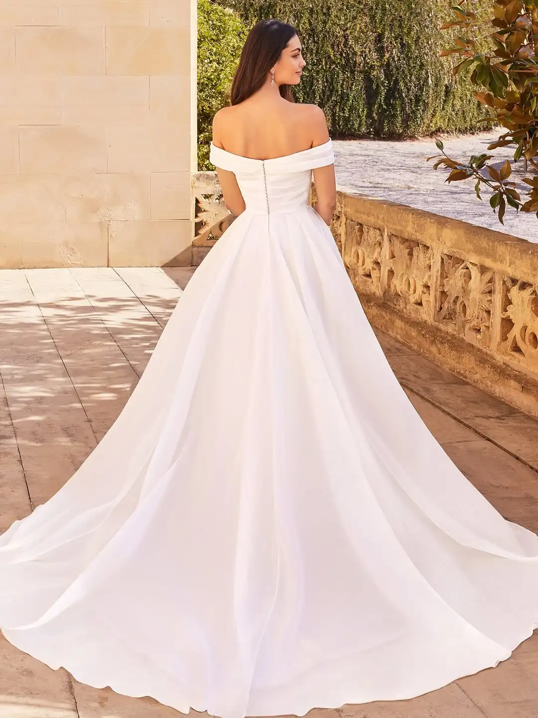 

Свадебные платья Flavinke на заказ: простые, с открытыми плечами, белые, без рукавов, с разрезом по боку, для женщин (Vestidos De Novia)