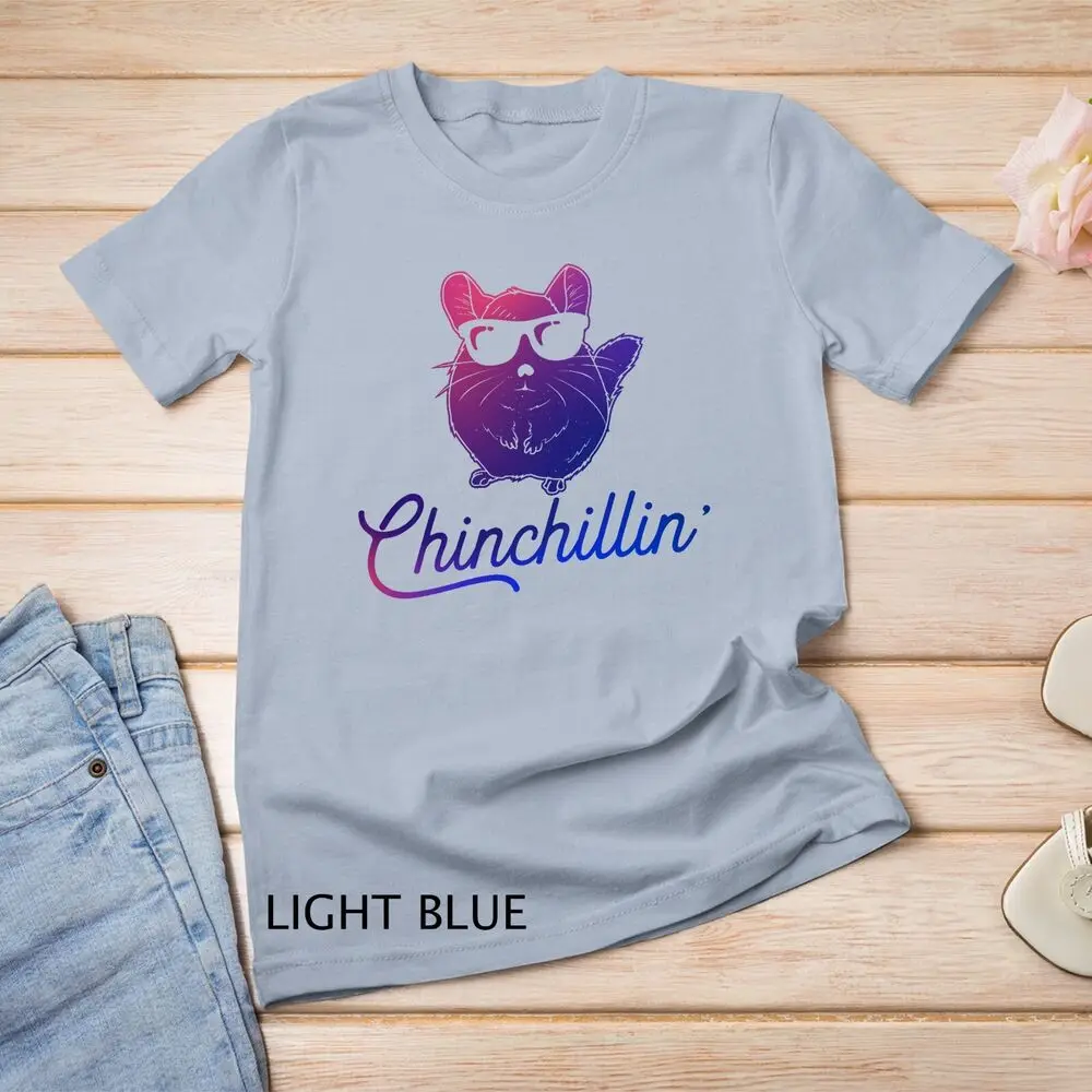 Chinchillin-Camiseta Unisex para amantes de la Chinchilla, colorida, divertida