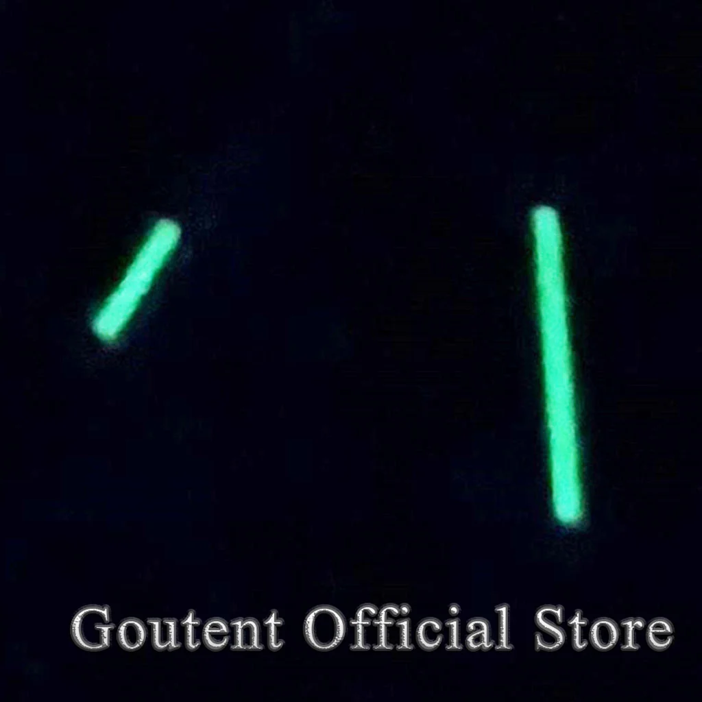 Goutent Super Green Luminous Watch Hands Fit DG2813 3804 Miyota 8215 8205 821A 8200 NH35 NH36 PT5000 ETA 2836 2824 Movement